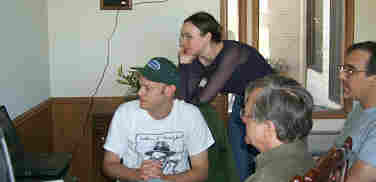 rapt attention