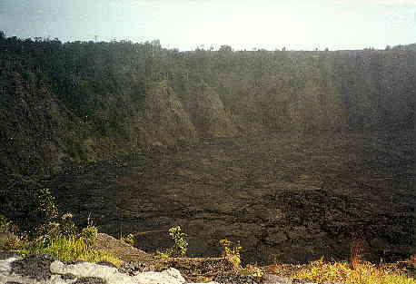 Crater in Hawaii