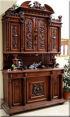 antique French credenza