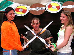 crossed swords