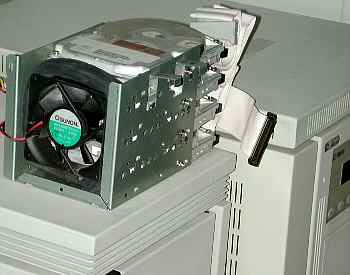 cooling fan and bike tires