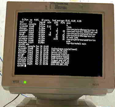 and we're back on the net