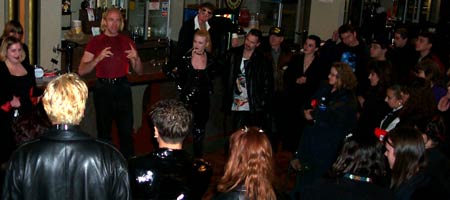 Goth night at the Paramount