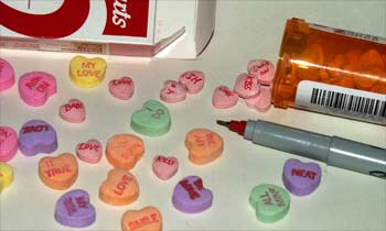 candy hearts