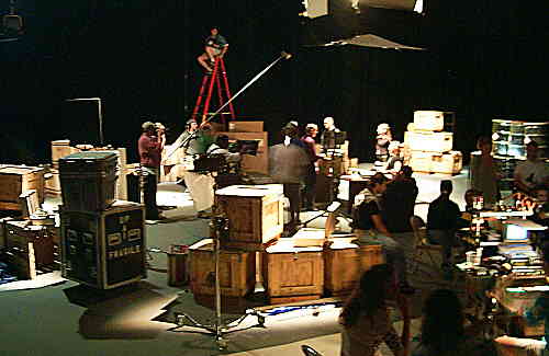 behind the scenes in the lair of evil