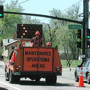 happy maintenance people