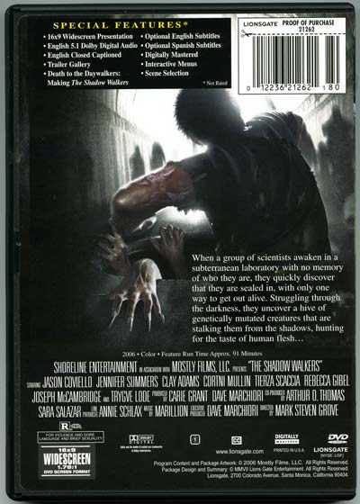 shadow walkers dvd