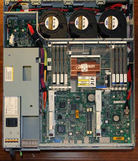 Sun Sparc Enterprise T3120 server