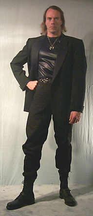 tux top and those boots