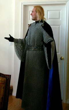 it's a little like wearing a really big tea strainer